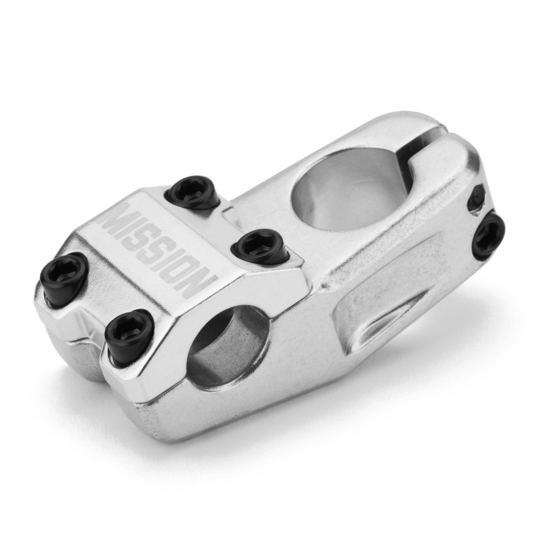 Potence BMX MISSION CONTROL Topload Argent